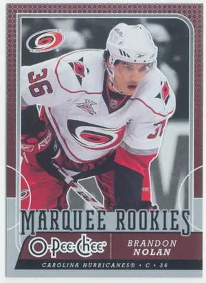 2008-09 O-PEE-CHEE - BRANDON NOLAN #550 MARQUEE ROOKIES