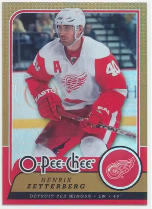 2008-09 O-PEE-CHEE - HENRIK ZETTERBERG #89 RAINBOW FOIL