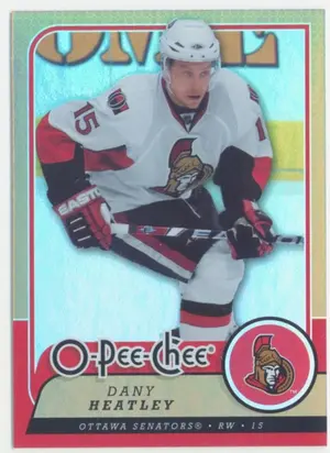 2008-09 O-PEE-CHEE - DANY HEATLEY #309 RAINBOW FOIL