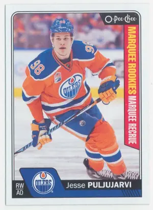 2016-17 O-PEE-CHEE - JESSE PULJUJARVI #704 MARQUEE ROOKIES