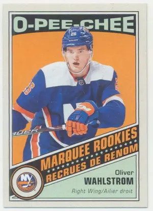 2019-20 O-PEE-CHEE - OLIVER WAHLSTROM #615 MARQUEE ROOKIES RETRO