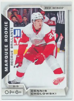 2018-19 O-PEE-CHEE - DENNIS CHOLOWSKI #633 MARQUEE ROOKIE