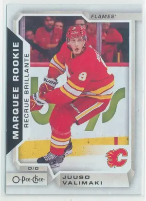 2018-19 O-PEE-CHEE - JUUSO VALIMAKI #648 MARQUEE ROOKIE