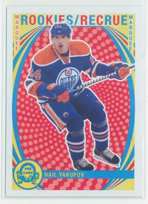 2013-14 O-PEE-CHEE - NAIL YAKUPOV #501 MARQUEE ROOKIES RETRO