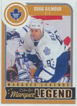 2014-15 O-PEE-CHEE - DOUG GILMOUR #576 MARQUEE LEGEND