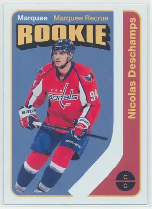 2014-15 O-PEE-CHEE - NICOLAS DESCHAMPS #518 MARQUEE ROOKIE RETRO