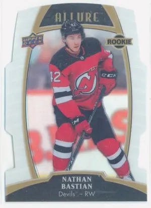 2019-20 ALLURE - NATHAN BASTIAN #85 WHITE RAINBOW