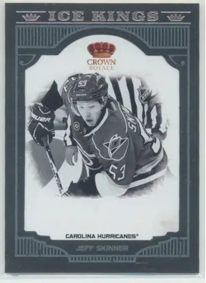 2011-12 PANINI CROWN ROYALE - JEFF SKINNER #5 ICE KINGS