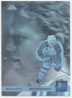 1992-93 McDONALD'S - BRIAN LEETCH #McH-04 HOLOGRAMS