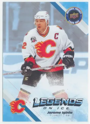 2023 NATIONAL HOCKEY CARD DAY CANADA - JAROME IGINLA #NHCD-24 LEGENDS ON ICE