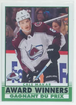 2020-21 O-PEE-CHEE - CALE MAKAR #603 AWARD WINNERS RETRO