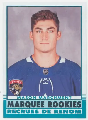 2020-21 O-PEE-CHEE - MASON MARCHMENT #628 MARQUEE ROOKIES RETRO