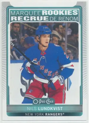 2021-22 O-PEE-CHEE - NILS LUNDKVIST #616 MARQUEE ROOKIES