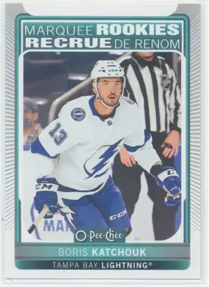 2021-22 O-PEE-CHEE - BORIS KATCHOUK #630 MARQUEE ROOKIES