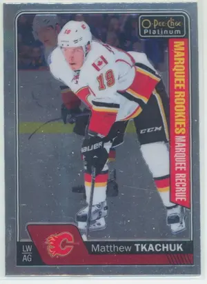 2016-17 O-PEE-CHEE PLATINUM - MATTHEW TKACHUK #152 MARQUEE ROOKIE