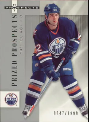 2005-06 HOT PROSPECTS - MATHIEU ROY #132 PRIZED PROSPECTS 847/1999