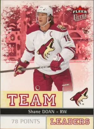 2008-09 FLEER ULTRA - SHANE DOAN #TL19 TEAM LEADERS