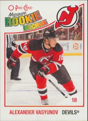 2010-11 O-PEE-CHEE - ALEXANDER VASYUNOV #533 MARQUEE ROOKIE