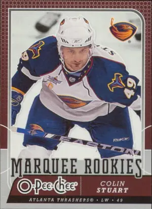 2008-09 O-PEE-CHEE - COLIN STUART #558 MARQUEE ROOKIES