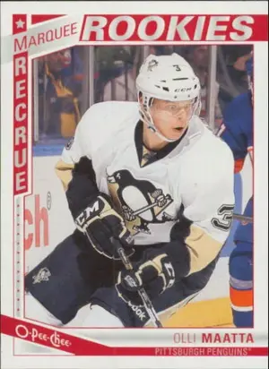 2013-14 O-PEE-CHEE - OLLI MAATTA #630 MARQUEE ROOKIES