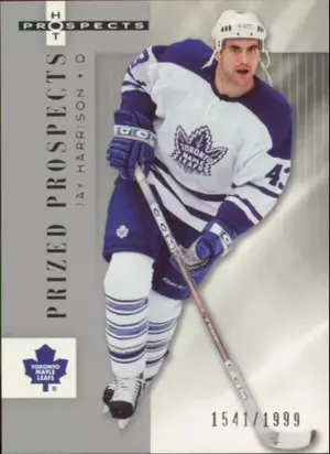 2005-06 HOT PROSPECTS - JAY HARRISON #176 PRIZED PROSPECTS 1541/1999