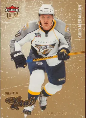 2008-09 FLEER ULTRA - MARTIN ERAT #173 GOLD MEDALLION
