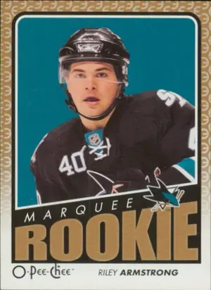 2009-10 O-PEE-CHEE - RILEY ARMSTRONG #512 MARQUEE ROOKIE