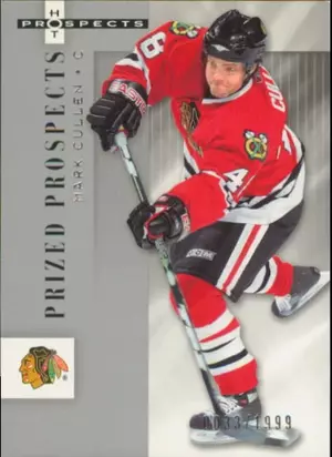 2005-06 HOT PROSPECTS - MARK CULLEN #118 PRIZED PROSPECTS 33/1999