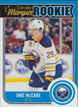 2014-15 O-PEE-CHEE - JAKE McCABE #504 MARQUEE ROOKIE