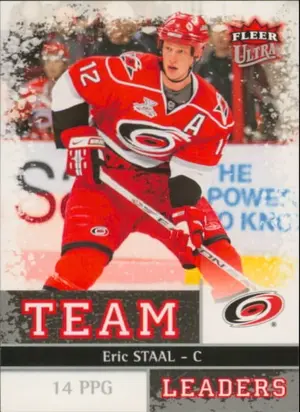 2008-09 FLEER ULTRA - ERIC STAAL #TL7 TEAM LEADERS
