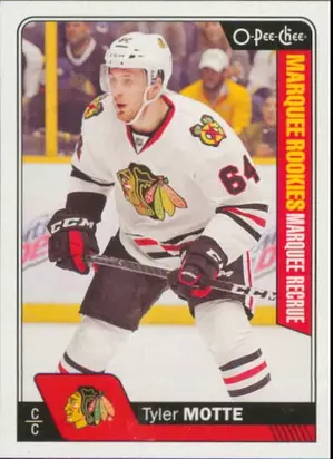 2016-17 O-PEE-CHEE - TYLER MOTTE #671 MARQUEE ROOKIES