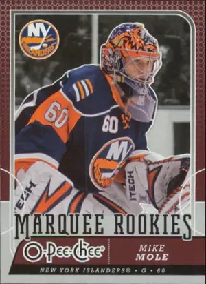 2008-09 O-PEE-CHEE - MIKE MOLE #520 MARQUEE ROOKIES
