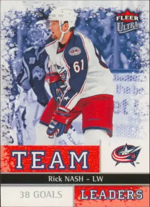 2008-09 FLEER ULTRA - RICK NASH #TL12 TEAM LEADERS