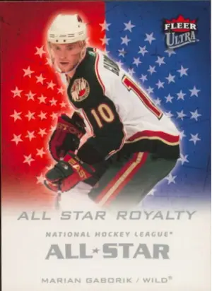 2008-09 FLEER ULTRA - MARIAN GABORIK #ASR12 ALL STAR ROYALTY