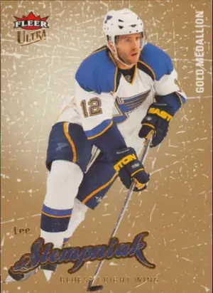 2008-09 FLEER ULTRA - LEE STEMPNIAK #192 GOLD MEDALLION