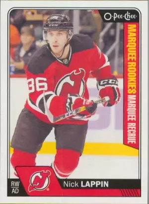 2016-17 O-PEE-CHEE - NICK LAPPIN #710 MARQUEE ROOKIES