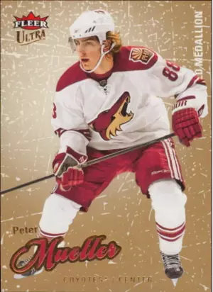 2008-09 FLEER ULTRA - PETER MUELLER #176 GOLD MEDALLION