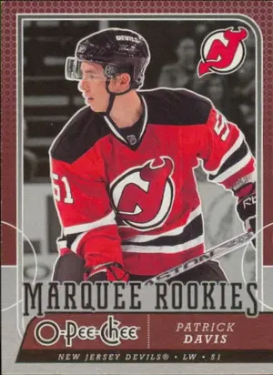 2008-09 O-PEE-CHEE - PATRICK DAVIS #771 MARQUEE ROOKIES