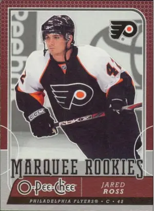 2008-09 O-PEE-CHEE - JARED ROSS #778 MARQUEE ROOKIES
