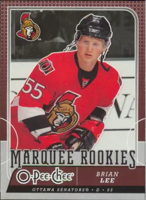 2008-09 O-PEE-CHEE - BRIAN LEE #516 MARQUEE ROOKIES