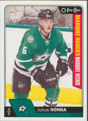 2016-17 O-PEE-CHEE - JULIUS HONKA #690 MARQUEE ROOKIES