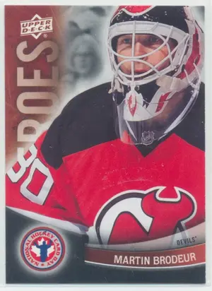2012 NATIONAL HOCKEY CARD DAY CANADA - MARTIN BRODEUR #15 HEROES