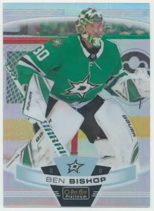 2019-20 O-PEE-CHEE PLATINUM - BEN BISHOP #52 RAINBOW