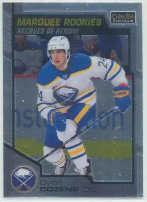 2020-21 O-PEE-CHEE PLATINUM - DYLAN COZENS #197 MARQUEE ROOKIES