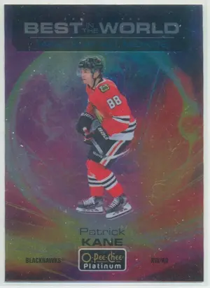 2020-21 O-PEE-CHEE PLATINUM - PATRICK KANE #BW-6 BEST IN THE WORLD