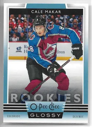 2019-20 O-Pee-Chee Glossy Rookies #R-1 Cale Makar