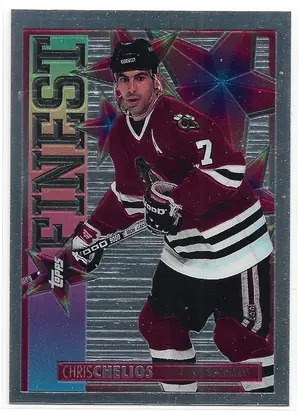 1995-96 Topps Mystery Finest #M18 Chris Chelios