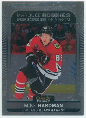 2021-22 O-PEE-CHEE PLATINUM - MIKE HARDMAN #222 MARQUEE ROOKIES
