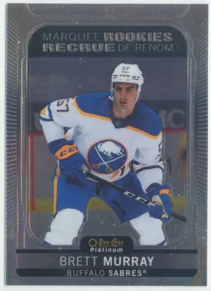 2021-22 O-PEE-CHEE PLATINUM - BRETT MURRAY #249 MARQUEE ROOKIES
