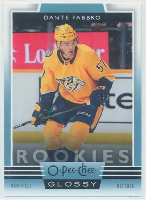 2019-20 UPPER DECK - DANTE FABBRO #R-3 O-PEE-CHEE GLOSSY ROOKIES